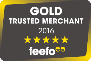 Feefo Gold Trusted Merchant